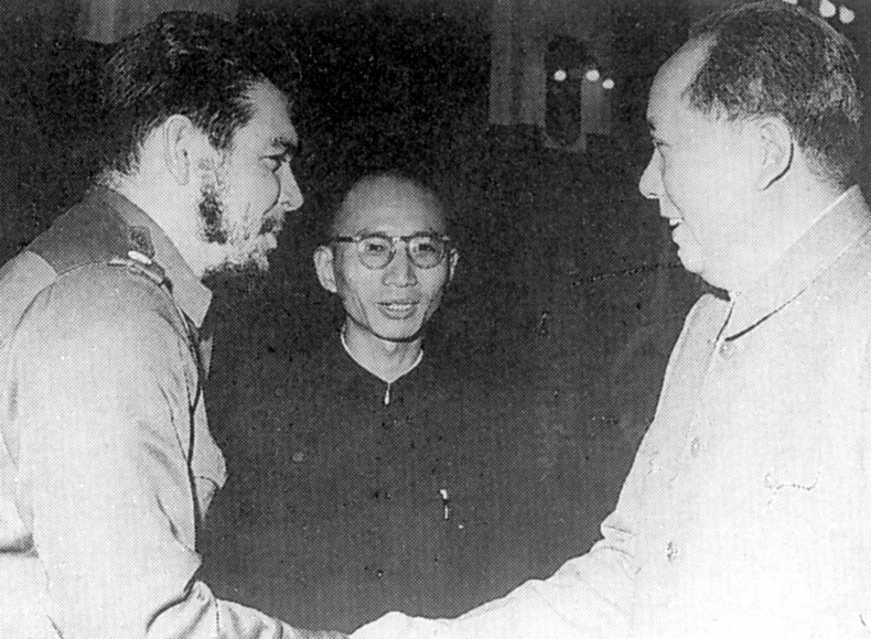 چه گوارا با مائوتسه دون در چین در سال 1960