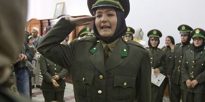 زنان در ارتش افغانستان