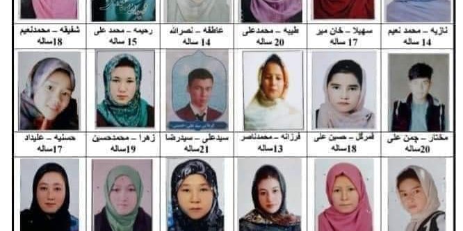 Hazara Victims of the Taliban Terrorist-Pashtunist Attack