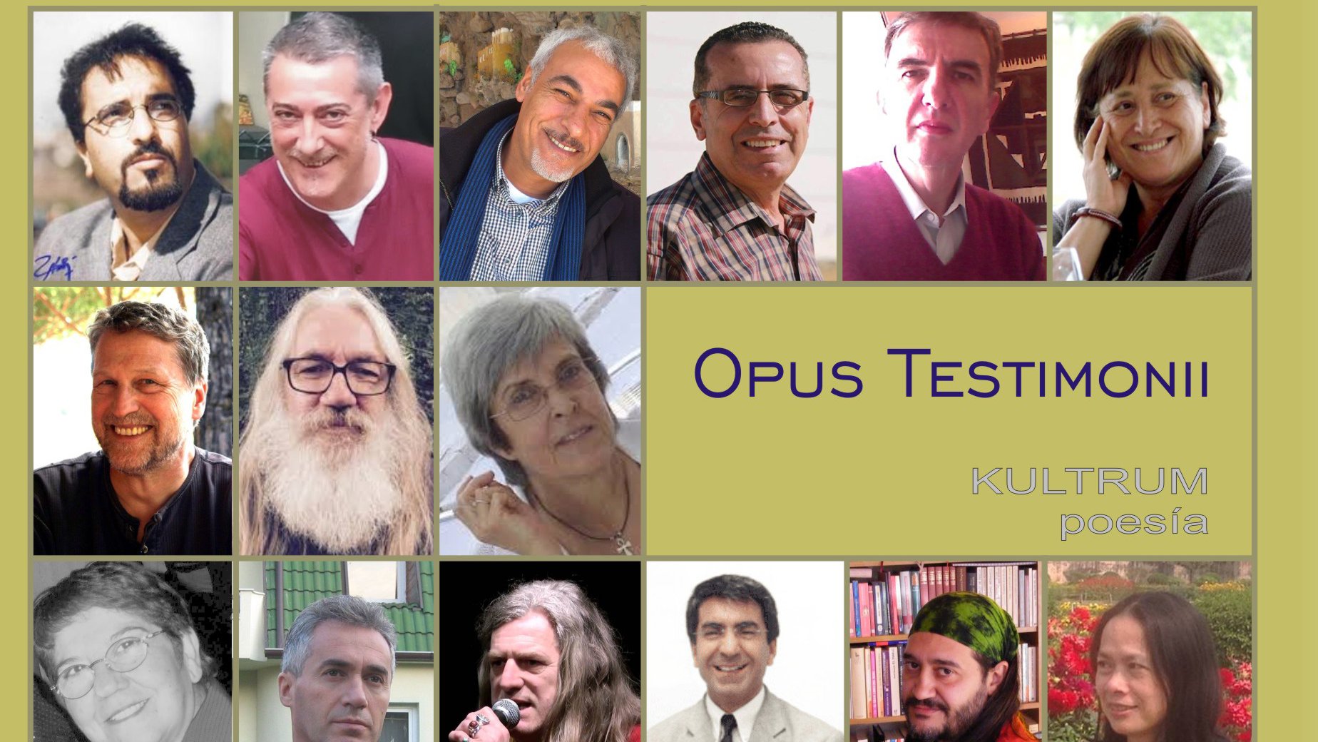 OPUS TESTIMONII – Universal poets selection in Spanish