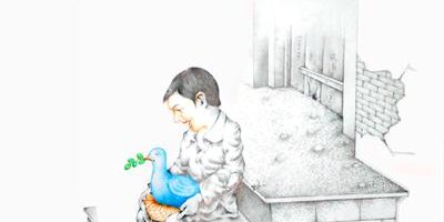 کودک و پرنده صلح