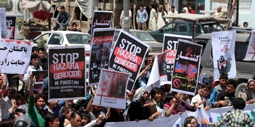 تظاهرات جهانی مردم هزاره علیه نسل کشی به کابل رسید!