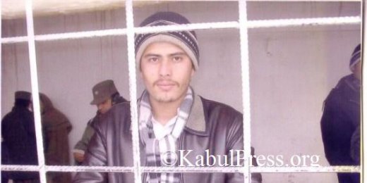 Photo of Parwiz Kambakhsh in Jail
