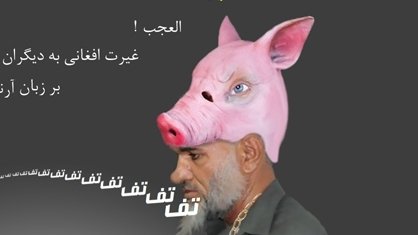 غــیرت افغــانی چــون جــاده یکطــرفــه اســت !
