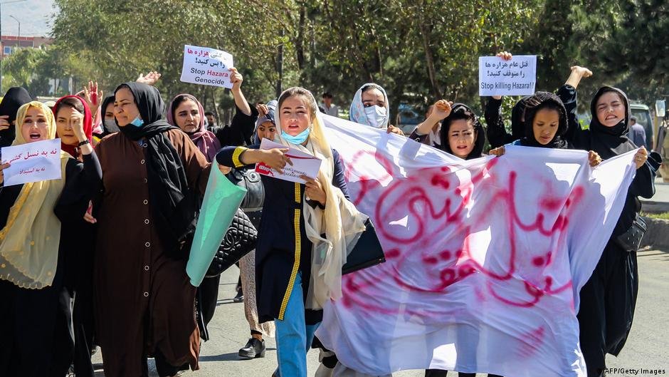 Kabul: Protest of Hazara Women Against Hazara Genocide 
