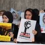 ترابزن: تظاهرات علیه نسل کشی هزاره و ربودن دختران توسط گروه تروریستی طالبان