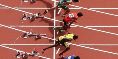 دوش 100 متر مردان: مسعود عزیزی در بین 8 دونده ششم شد!