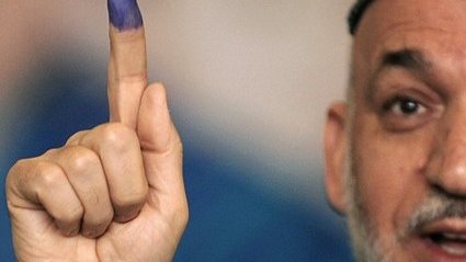 افغانیزه شدن امور و ریشخند انتخاباتی ملایان کرزی و معنوی