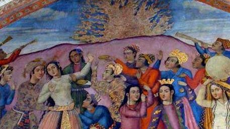 چهارشنبه سوری یا پیشوازینه گل سوریی جشن نوروزی