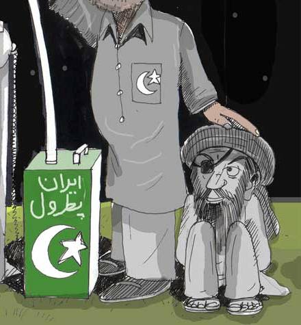 پطرول ایران، استخبارات پاکستان و نوازش بر سر ملا عمر افغان
