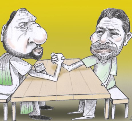 احمد ضيا مسعود و قسیم فهیم