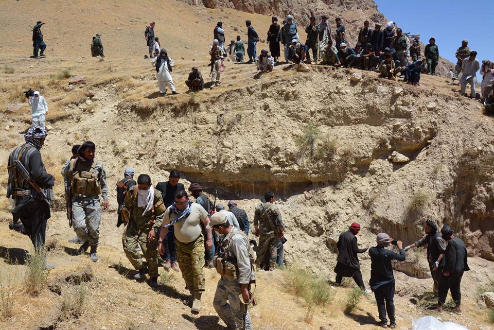 Hazara Genocide by Pashtun Taliban and IS, Mass Graves found in Mirza Olang